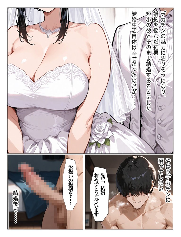 大きくなった教え子の巨ちんで中出しされました 全110P アナルSEXあり 無料エロ漫画（同人誌）サンプル画像005