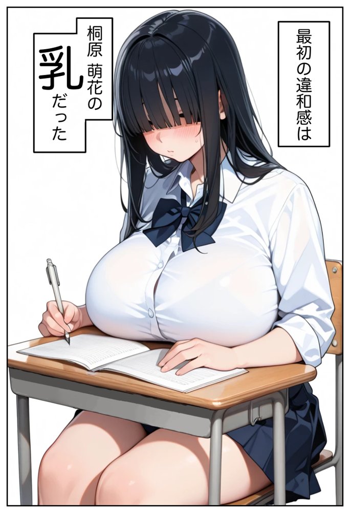 俺しか勃起できない世界  〜Kカップ爆乳陰キャ教え子生オナホ化計画〜 無料エロ漫画（同人誌）サンプル画像005