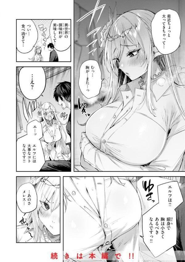 独身ハンターの出逢いはエルフの森で【単行本版】 無料エロ漫画（同人誌）サンプル画像024