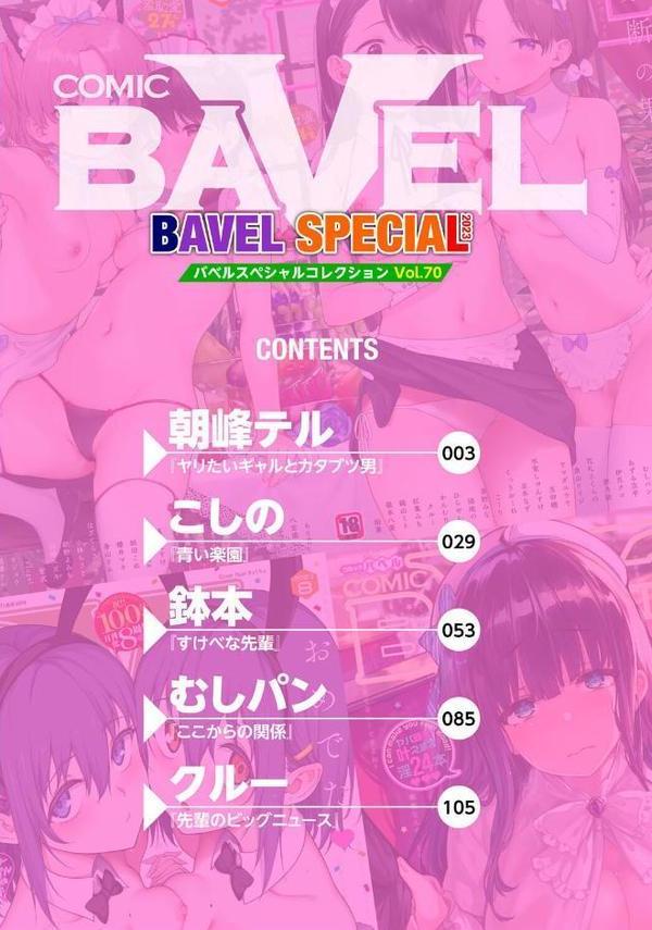 COMIC BAVEL SPECIAL COLLECTION（コミックバベル スペシャルコレクション）VOL70 無料エロ漫画（同人誌）サンプル画像002