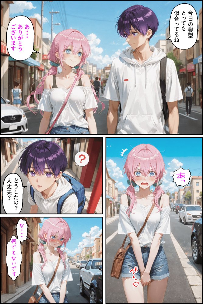 可愛いだけにされちゃう式守さん3(川遊びの日の式守さん) 無料エロ漫画(同人誌)サンプル画像004