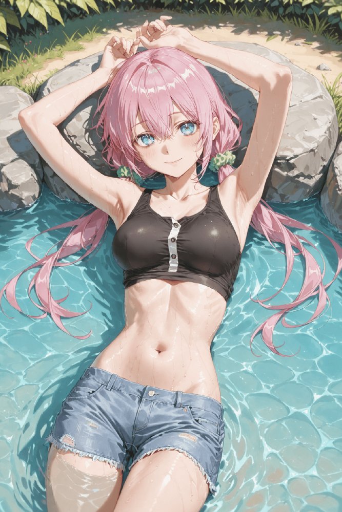 可愛いだけにされちゃう式守さん3(川遊びの日の式守さん) 無料エロ漫画(同人誌)サンプル画像018