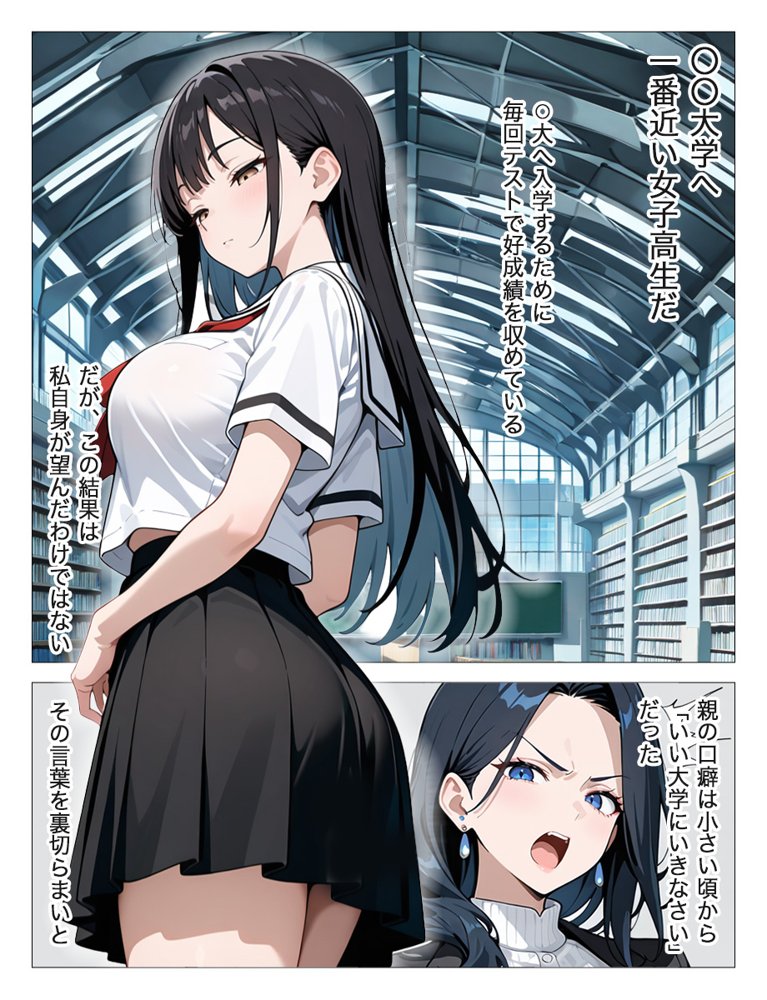 ホームレスの激クサちんぽで中出しされました 無料エロ漫画(同人誌)サンプル画像002