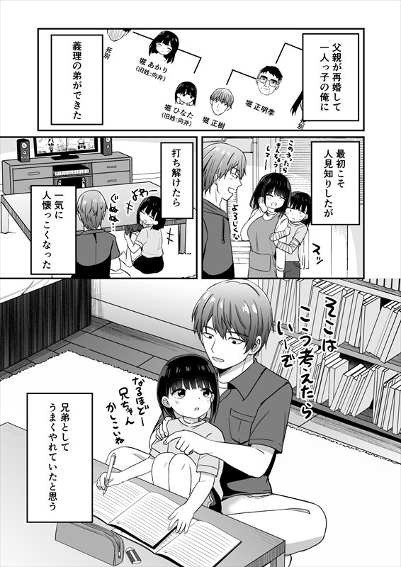 義理の弟がTSしたのに距離感が変わらなくてヤバい!? 無料エロ漫画(同人誌)サンプル画像002