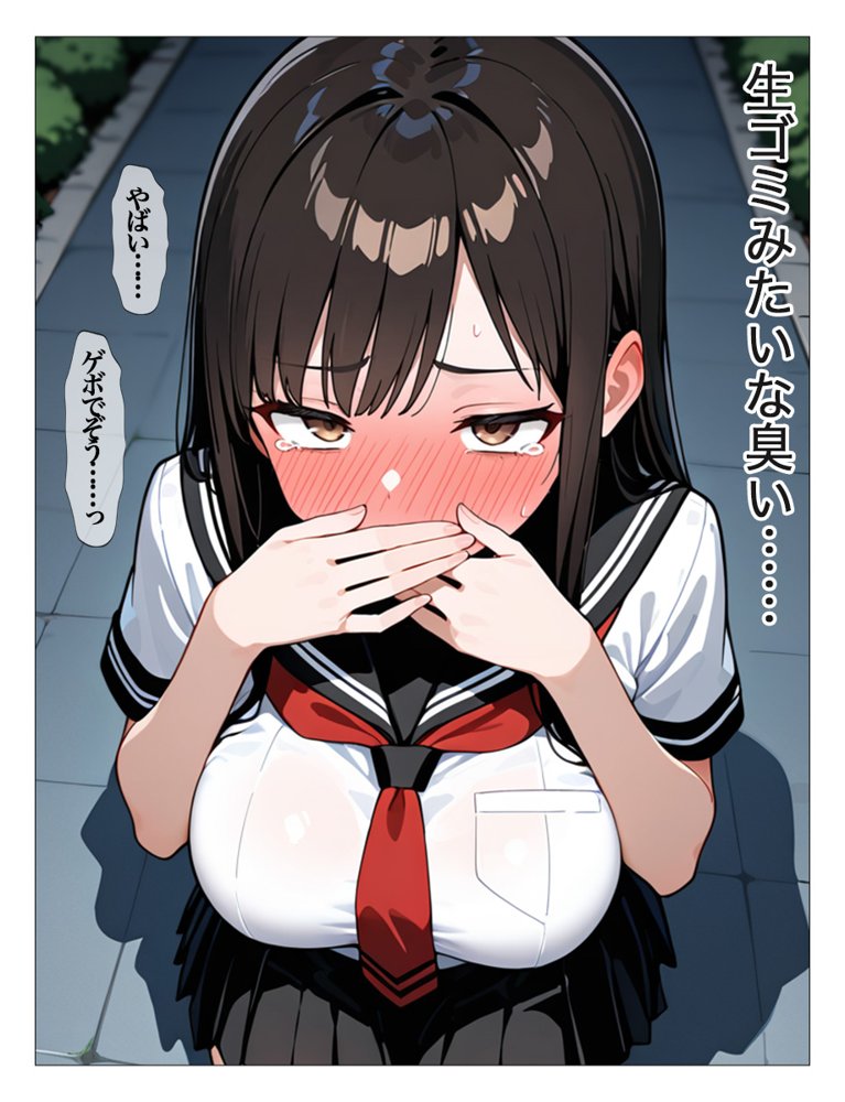 ホームレスの激クサちんぽで中出しされました 無料エロ漫画(同人誌)サンプル画像032