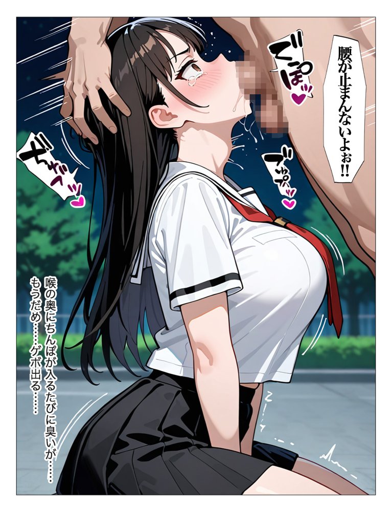 ホームレスの激クサちんぽで中出しされました 無料エロ漫画(同人誌)サンプル画像040