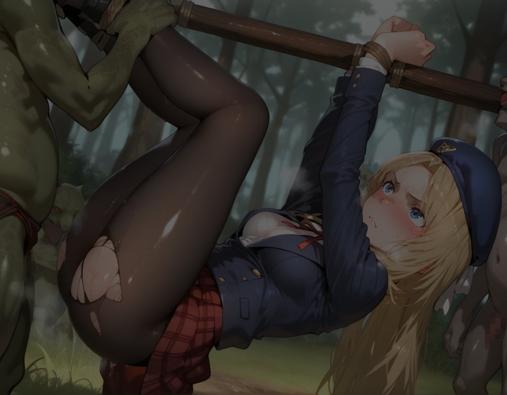 特異点が発生したので人類はゴブリンに支配されます とある科学の超電磁砲編 無料エロ漫画（同人誌）サンプル画像014