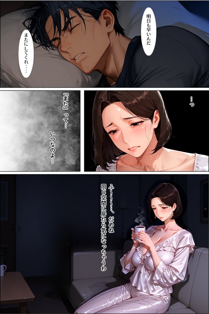 レスられ妻が義父に寝取られ孕む噺 無料エロ漫画(同人誌)サンプル画像009