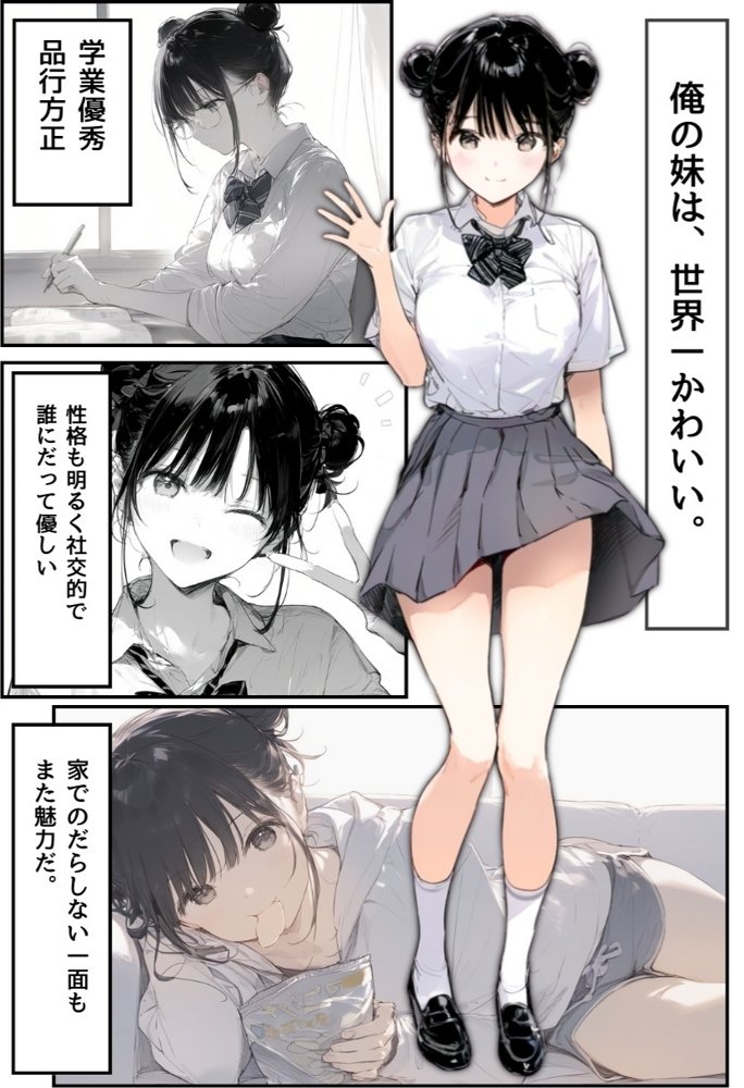 世界一かわいい俺の妹が突然連れてきた彼氏（おじさん）と超特濃種付けセックスをしていた件 無料エロ漫画（同人誌）サンプル画像002