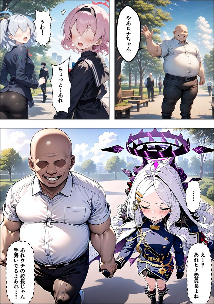 ヒロイン全員汚っさんの肉便器 孕み袋に墜ちた大切な生徒達 無料エロ漫画（同人誌）サンプル画像056