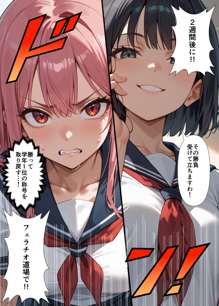 フェラチオ職人育成学園 無料エロ漫画（同人誌）サンプル画像010