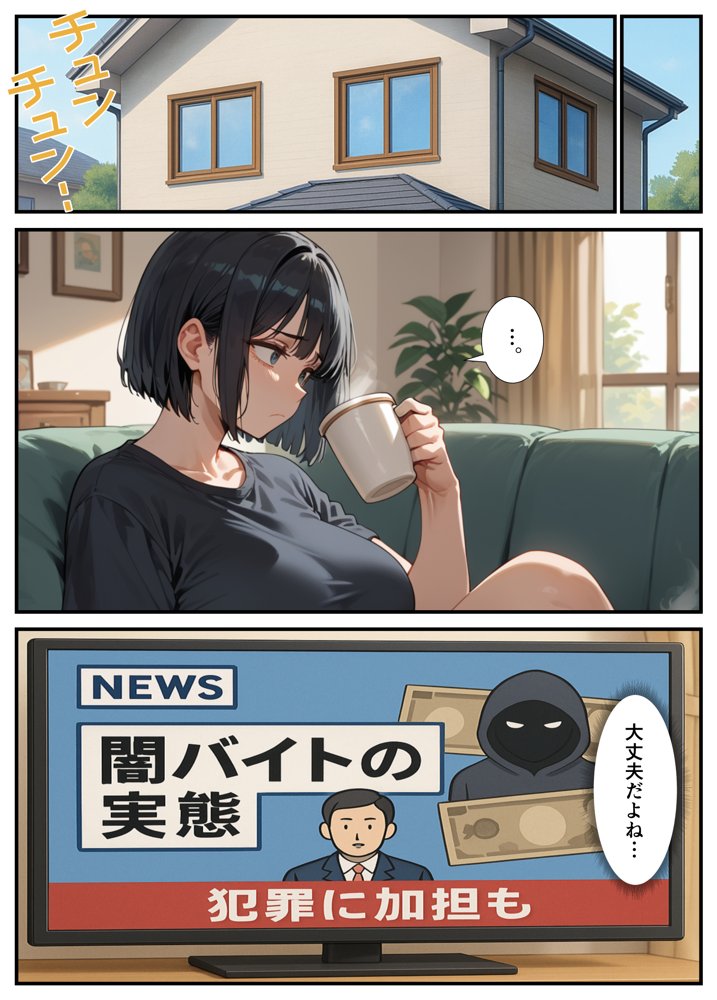 闇バイトでAVに出演したら人生終了した話 無料エロ漫画（同人誌）サンプル画像012