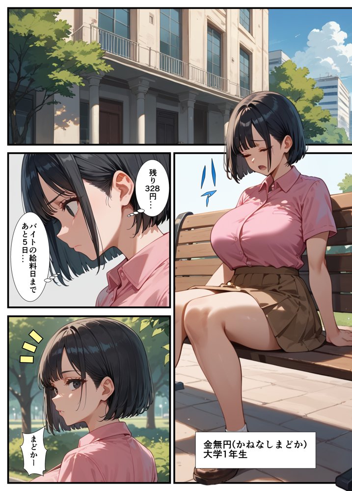 闇バイトでAVに出演したら人生終了した話 無料エロ漫画（同人誌）サンプル画像002