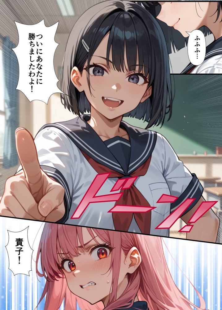 フェラチオ職人育成学園 無料エロ漫画（同人誌）サンプル画像005