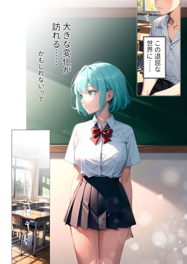 巨乳な××生にヤリたい放題 合冊版 無料エロ漫画(同人誌)サンプル画像003