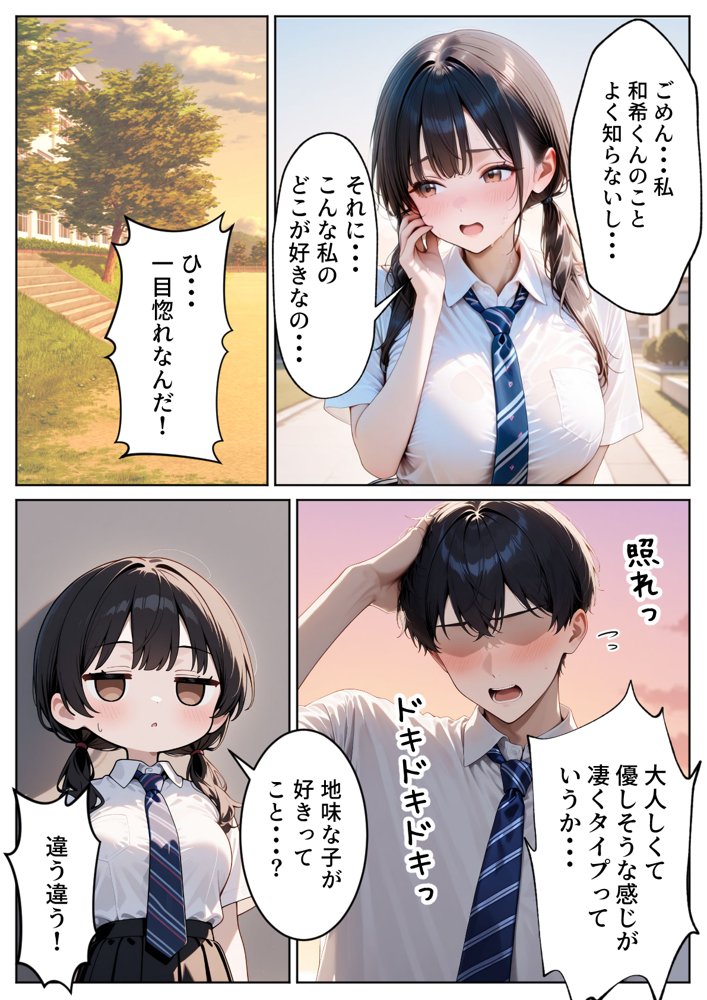 クズ教師に寝取られた巨乳J◯ 〜完堕ちセックス〜 無料エロ漫画（同人誌）サンプル画像004